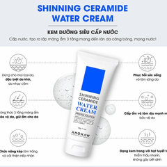 Kem Dưỡng Ẩm Ahohwa Shinning Ceramide Water Cream - Phục Hồi, Làm Dịu Da Nhạy Cảm, Chất Liệu Tự Nhiên, Dưỡng Ẩm Hoàn Hảo 50gr