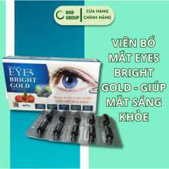 Viên Bổ Mắt Eyes Bright Gold - Hỗ Trợ Cải Thiện Thị Lực, Giảm Nhức Mỏi, Bổ Sung Omega 3, Dầu Gấc, Việt Quất 410495