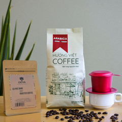 Cà Phê Arabica Rang Mộc Nguyên Chất NGUYÊN HẠT DEVA COFFEE - Hương Vị Tươi Mát, Thích Hợp Cho Người Mới Bắt Đầu Pha Chế