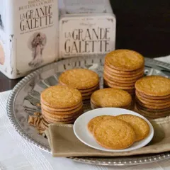 Bánh Quy Bơ Pháp STMICHEL LA GRANDE GALETTE 600g - Bánh Quy Pháp Truyền Thống Hương Vị Bơ Nguyên Chất, Ngọt Dịu, Thích Hợp Làm Quà Tặng