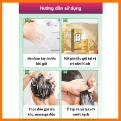 Dầu Gội Phủ Bạc Plant Extract - Nuôi Dưỡng Tóc Tự Nhiên, Màu Sắc Bền Đẹp, 300ml, Không Chứa Hóa Chất Độc Hại