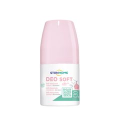 Lăn Khử Mùi Stanhome Deo Soft 50ml cho Trẻ Em - Chống Mồ Hôi Hiệu Quả, Không Cồn, Hương Dịu Nhẹ, Bảo Vệ Da 48h