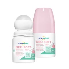 Lăn Khử Mùi Stanhome Deo Soft 50ml cho Trẻ Em - Chống Mồ Hôi Hiệu Quả, Không Cồn, Hương Dịu Nhẹ, Bảo Vệ Da 48h