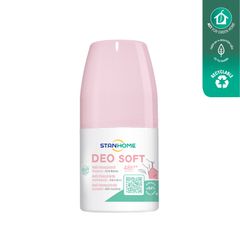 Lăn Khử Mùi Stanhome Deo Soft 50ml cho Trẻ Em - Chống Mồ Hôi Hiệu Quả, Không Cồn, Hương Dịu Nhẹ, Bảo Vệ Da 48h