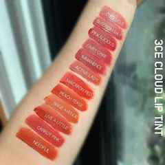 Son Kem Lì 3CE Cloud Lip Tint 4g - Chất Kem Mịn Nhẹ, Lên Màu Chuẩn, Bám Môi Tự Nhiên, Hàn Quốc