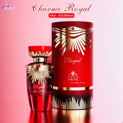 Nước Hoa Nữ Charme Royal 50ml - Hương Floral Sang Trọng, Thiết Kế Đẳng Cấp Từ Pháp, Lưu Hương Lâu 7-12 Giờ