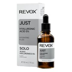 Tinh Chất Dưỡng Ẩm Revox B77 Just Hyaluronic Acid 5% Cho Da Mặt Và Cổ - Serum 30ml Giúp Da Căng Mọng, Tươi Sáng, Mịn Màng