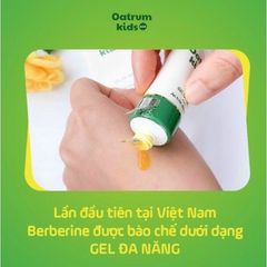 Gel giảm hăm Nhân Hưng Oatrum Kids 20g - Điều trị trầy xước, hăm, côn trùng đốt cho trẻ em, phục hồi da hiệu quả