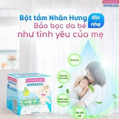 Bột Pha Nước Tắm Trẻ Em Nhân Hưng - Kháng Khuẩn, Làm Sạch Da Nhạy Cảm (1g x 30 Gói) Dành Cho Trẻ Sơ Sinh và Trẻ Nhỏ