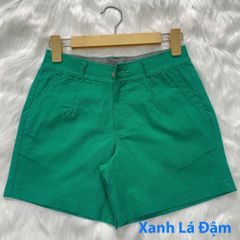 Quần Short Nữ Kaki Co Giãn - Phong Cách Đi Biển, Mặc Nhà - Size Đủ, Chất Liệu Cotton Thoải Mái, Thời Trang Đẹp 2023