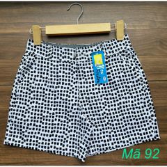 Quần Short Nữ Kaki Cotton Co Giãn Họa Tiết Karo - Thời Trang Nữ Thanh Lịch Cho Mọi Cô Gái