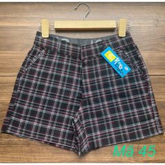 Quần Short Nữ Kaki Cotton Co Giãn Họa Tiết Karo - Thời Trang Nữ Thanh Lịch Cho Mọi Cô Gái