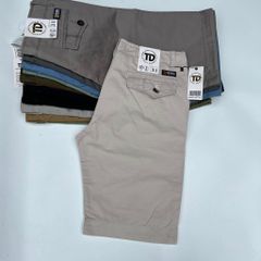 Quần Short Kaki Nam Bigsize - Dáng Basic Chất Mềm Mịn, Năng Động, 9 Màu Trẻ Trung Cho Nam 50kg - 80kg