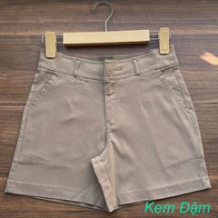 Quần Short Nữ Kaki Đẹp - Quần Đùi Mặc Nhà Bigsize Chất Liệu Cotton Co Giãn - Nhiều Màu Sắc Thoải Mái, Thời Trang