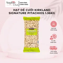 Hạt Dẻ Cười Kirkland Signature Pista Chios 1.36kg - Hạt Dinh Dưỡng Bổ Sung Vitamin và Khoáng Chất Tốt Cho Sức Khỏe