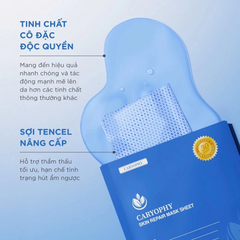 Mặt Nạ Caryophy Portulaca 3In1 - Hộp 10 Miếng Chăm Sóc Da, Giảm Mụn, Dưỡng Ẩm Cho Da Nhạy Cảm - Sản Phẩm Hàn Quốc