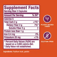Viên Uống Bổ Sung Chất Xơ Metamucil 3-in-1 Psyllium Fiber – Hỗ Trợ Tiêu Hóa, Giảm Táo Bón, 300 Viên Mỹ