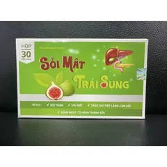 Viên Uống Sỏi Mật Trái Sung Fusi - Hỗ Trợ Lợi Tiểu, Giảm Nguy Cơ Hình Thành Sỏi Mật, Thận (30 Viên)
