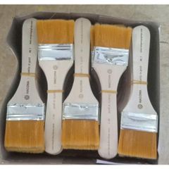 Chổi Silicon Siêu Mềm Lông Vàng - Dụng Cụ Dặm Vàng và Trang Trí Bánh Chuyên Nghiệp - 50 Cái Hàng Cao Cấp