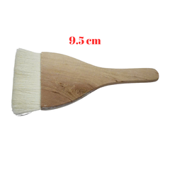 Combo 5 Chổi Lông Dê Mềm Mại Đầu Bằng - Dụng Cụ Vệ Sinh Dát Vàng, Không Gây Xước Bề Mặt Vàng