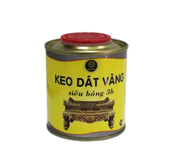 Lọ 200g Keo Dát Vàng Siêu Bóng Khô Nhanh 3H - Dễ Thi Công, Phù Hợp Nhiều Chất Liệu Gỗ, Kim Loại, Nhựa, Đá, Thủy Tinh