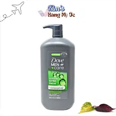 Sữa tắm và rửa mặt dành cho nam - Dove Men + Care (1 chai 946ml)