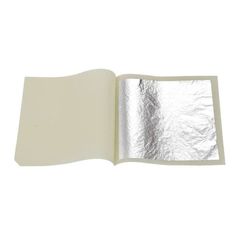 Sét 10 Lá Bạc Thật 11cm - Dát Vàng, Trang Trí Bánh, Thực Phẩm, Đồ Nội Thất Cao Cấp, Đồ Thờ, Tượng Phật