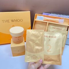 Bộ mặt nạ nâng cơ The Whoo Gongjinhyang Elastic Shaking Modeling Set - 6 lần sử dụng, dưỡng da căng bóng, đẩy lùi lão hóa tại nhà