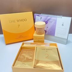 Bộ mặt nạ nâng cơ The Whoo Gongjinhyang Elastic Shaking Modeling Set - 6 lần sử dụng, dưỡng da căng bóng, đẩy lùi lão hóa tại nhà