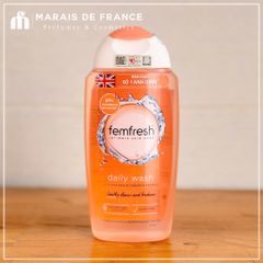 Dung Dịch Vệ Sinh Phụ Nữ Femfresh 250ml - Chính Hãng Anh, Dịu Nhẹ, Khử Mùi, Cân Bằng pH, An Toàn Cho Da Nhạy Cảm