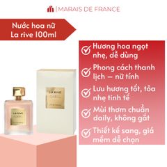 Nước Hoa Nữ La Rive Isabel Eau de Parfum 90ml - Hương Ngọt Dịu Thanh Lịch, Phong Cách Nữ Tính Dễ Dùng Hằng Ngày