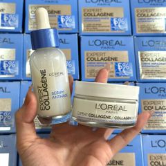 Tinh Chất Dưỡng Ẩm L'Oreal Paris Collagen Expert 30ml - Serum Hỗ Trợ Săn Chắc Da, Cải Thiện Nếp Nhăn, Dưỡng Ẩm Sâu, Phù Hợp Mọi Loại Da