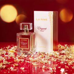 Nước Hoa Nữ La Rive Elegant Eau de Parfum 90ml - Hương Hoa Cỏ Tươi Mát, Thanh Lịch, Dễ Dùng Hằng Ngày