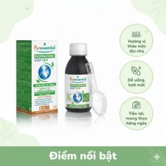 Siro Hỗ Trợ Hô Hấp Puressentiel - Làm Dịu Họng Từ Thảo Mộc và Mật Ong - 125ml, Giải Pháp Tự Nhiên Cho Gia Đình Từ 7 Tuổi