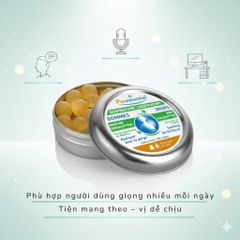 Kẹo ngậm thảo mộc Puressentiel Respiratory 45g – Giải pháp giảm ho, rát họng, khàn tiếng tự nhiên không đường, thơm mát dễ chịu