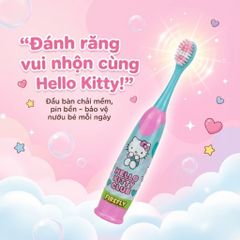 Bàn Chải Đánh Răng Cho Bé Mr White - Bàn Chải Điện Rung Nhẹ An Toàn cho Trẻ Từ 3 Tuổi, Lông Mềm Nhập Khẩu Từ Pháp