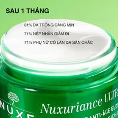 Kem Dưỡng Nuxe Nuxuriance Ultra 50ml - Hỗ Trợ Săn Chắc, Làm Mờ Nếp Nhăn, Dưỡng Ẩm Cho Da Tuổi 30+ Từ Pháp