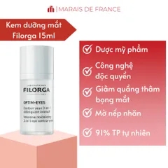 UNBOX Kem Dưỡng Mắt 3 Trong 1 Filorga Optim-Eyes 15ml – Giảm Quầng Thâm, Bọng Mắt, Nếp Nhăn Hiệu Quả