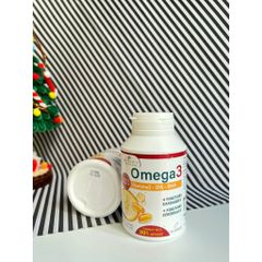 [Hot] Viên Uống Omega 3 Pháp 3 Chênes Omega 3 120 Viên