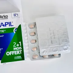 Viên Uống Arkopharma Forcapil Anti-Chute - Giải Pháp Ngăn Rụng Tóc, Kích Thích Mọc Tóc, Dưỡng Tóc Khỏe Mạnh Từ Pháp