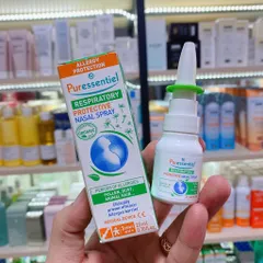 Xịt Mũi Thảo Dược Puressentiel 20ml - Bảo Vệ Hô Hấp Tự Nhiên, Ngăn Dị Ứng, Giảm Nghẹt Mũi, Dưỡng Ẩm Niêm Mạc