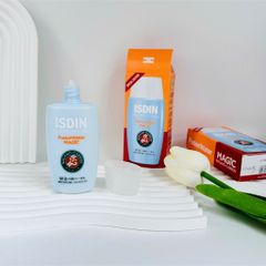 Kem Chống Nắng Isdin Fusion Water Magic Roland Garros SPF50 - Dưỡng Ẩm, An Toàn Cho Da Nhạy Cảm và Da Dầu, Phiên Bản Giới Hạn 50ml