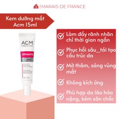 Gel Dưỡng Mắt ACM Depiwhite 15ml - Giảm Thâm Quầng, Bọng Mắt, Phù Hợp Da Nhạy Cảm - Dược Mỹ Phẩm Pháp