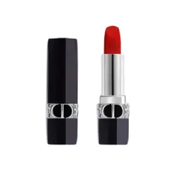 Son Dior Rouge Velvet 999 - Màu Đỏ Huyền Thoại, Chất Son Lì Mịn Cao Cấp, Lên Màu Sang Trọng Cho Tất Cả Tông Da