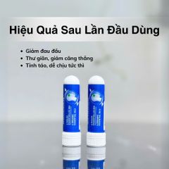Ống Hít Giảm Đau Đầu Puressentiel Migra Pure - 6 Tinh Dầu Hữu Cơ Thư Giãn, Giảm Căng Thẳng, Tiện Lợi Mang Theo