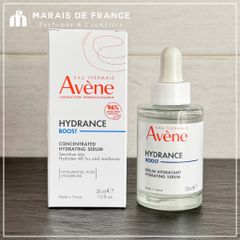 Serum Cấp Nước Avene Hydrance Boost 30ml - Dưỡng Ẩm Sâu, Phục Hồi Da Nhạy Cảm, Giúp Làm Dịu & Căng Mướt Da
