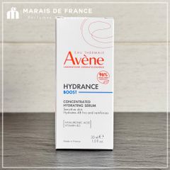Serum Cấp Nước Avene Hydrance Boost 30ml - Dưỡng Ẩm Sâu, Phục Hồi Da Nhạy Cảm, Giúp Làm Dịu & Căng Mướt Da
