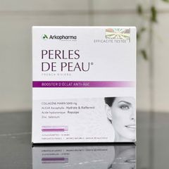 Arkopharma Perles De Peau Radiance Collagen 5000mg – Nước Uống Đẹp Da Pháp (Hộp 10 Ống)