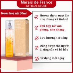 Nước hoa nữ Caudalie Soleil des Vignes Eau Fraîche - Hương dừa và hoa cam mùa hè tươi mát, lưu giữ cảm giác thư giãn.