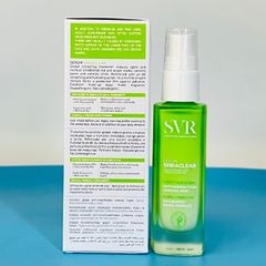 Serum Giảm Mụn SVR Sebiaclear 30ml - Mờ Thâm, Kiểm Soát Dầu Cho Da Dầu, Sữa Lỏng Giúp Bề Mặt Da Mịn Màng, Sáng Khỏe